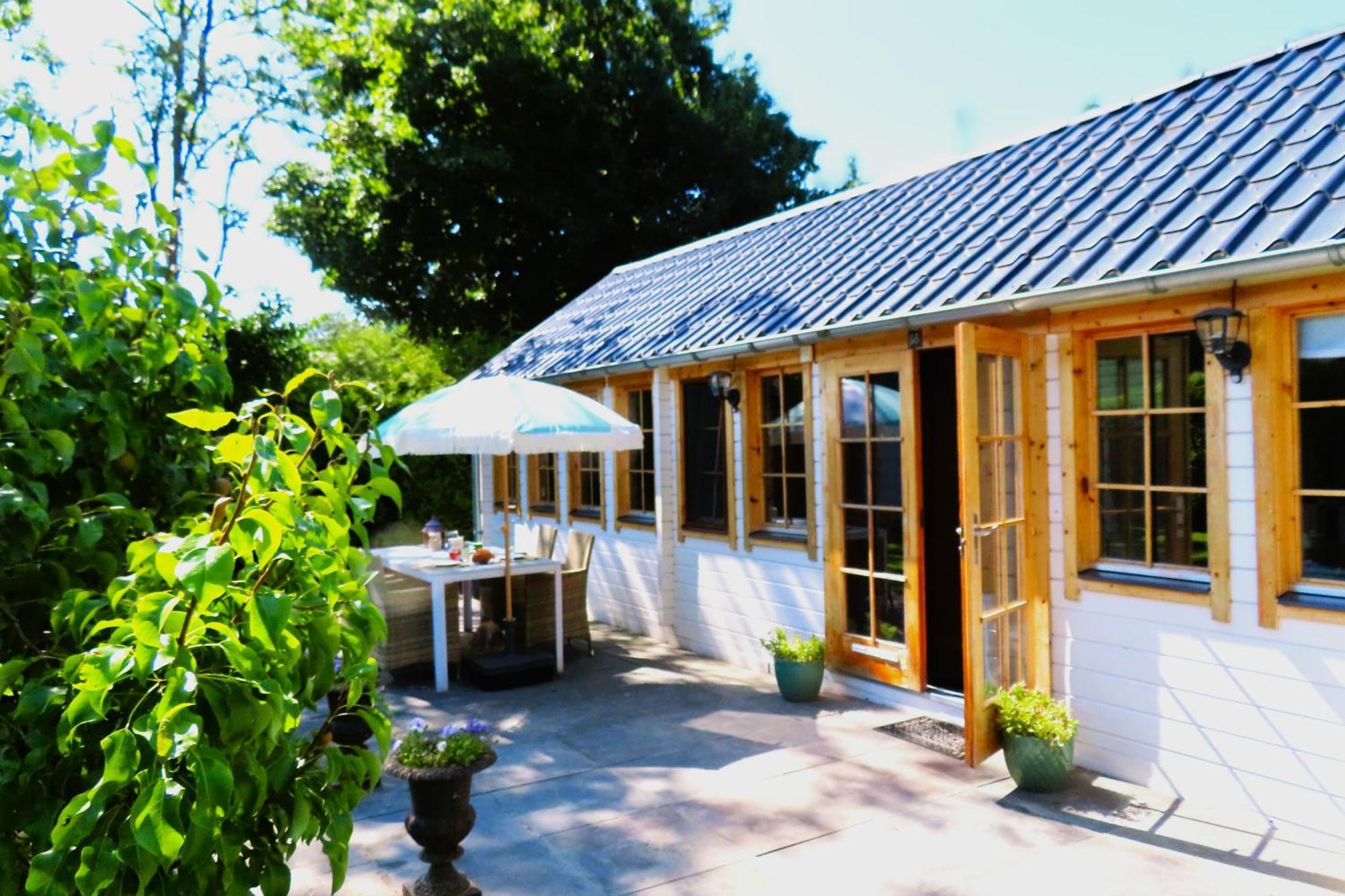 Вілла Tiny Botanic House Tzummarum Екстер'єр фото